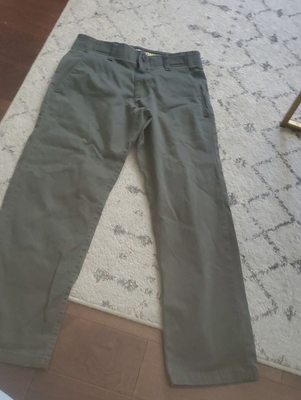 Gray Extreme Comfort LEE Performance Series Casual Pants Straight Fit